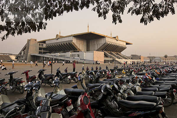 Das Olympiastadion  Phnom Penh  Kambodscha  Indochina  Südostasien  Asien