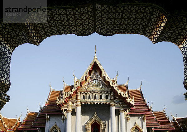 Wat Benchamabophit (Marmor-Tempel)  Bangkok  Thailand  Südostasien  Asien
