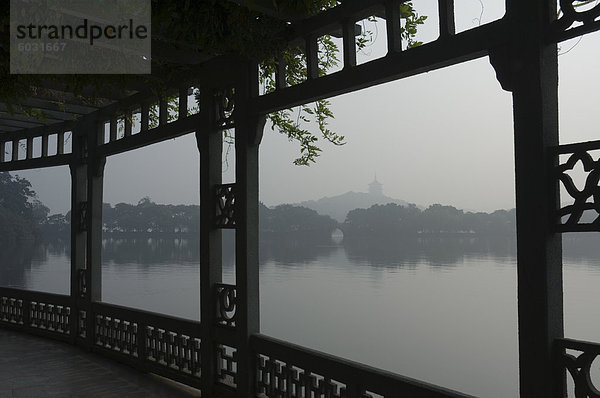 West-Sees  Hangzhou  Provinz Zhejiang  China  Asien