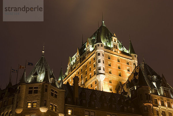 Fairmont le Chateau Frontenac Hotel in Quebec City  Provinz Quebec  Kanada  Nordamerika