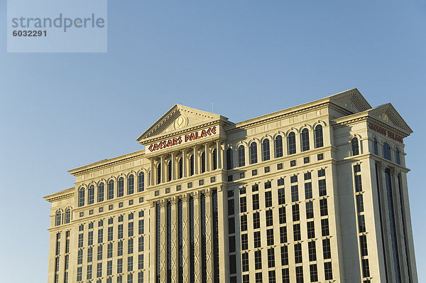 Caesars Palace Hotel und Casino auf dem Strip (Las Vegas Boulevard)  Las Vegas  Nevada  Vereinigte Staaten von Amerika  Nordamerika