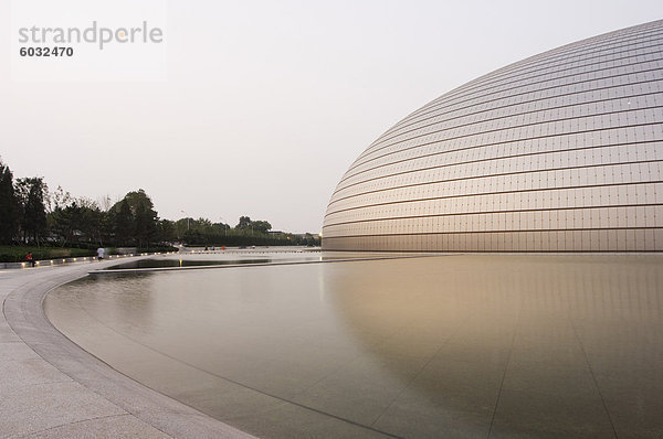 Glas französisch Wohnhaus offen Produktion Architekt Design Peking Hauptstadt China Asien Oper