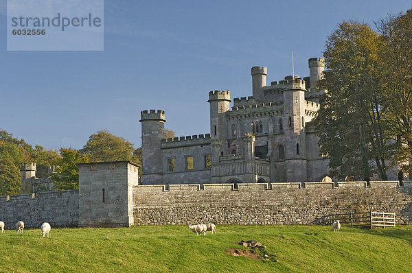 Lowther Castle  Feier von der 5. Earl von Lonsdale  errichtet auf dem Gelände des Herrenhäuser aus dem Edward I  Cumbria  England  Vereinigtes Königreich  Europa