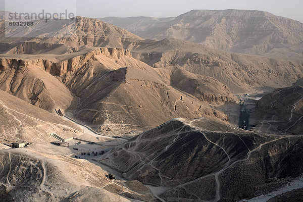 Das Tal der Könige  Theben  UNESCO World Heritage Site  Ägypten  Nordafrika  Afrika