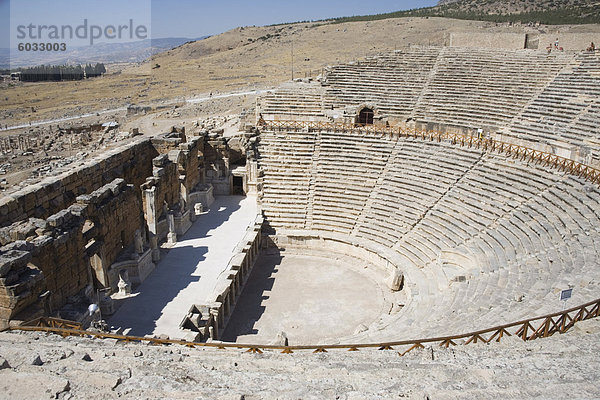 UNESCO-Welterbe Anatolien Eurasien Pamukkale Türkei