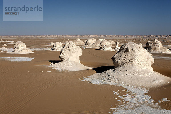 Die weiße Wüste  Farafra Oase  Ägypten  Nordafrika  Afrika