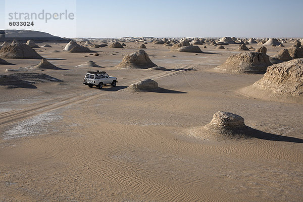 Die weiße Wüste  Farafra Oase  Ägypten  Nordafrika  Afrika