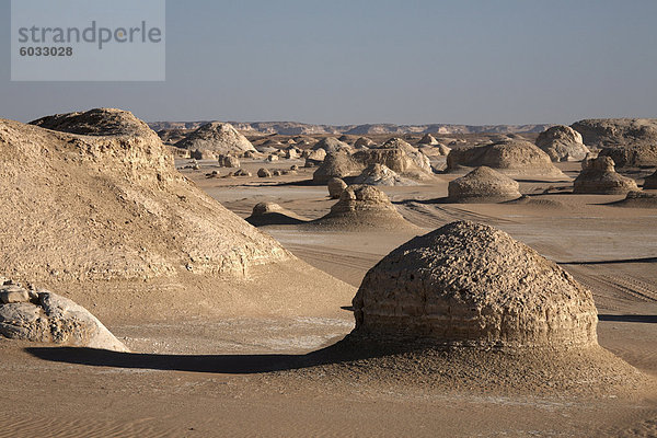 Die weiße Wüste  Farafra Oase  Ägypten  Nordafrika  Afrika