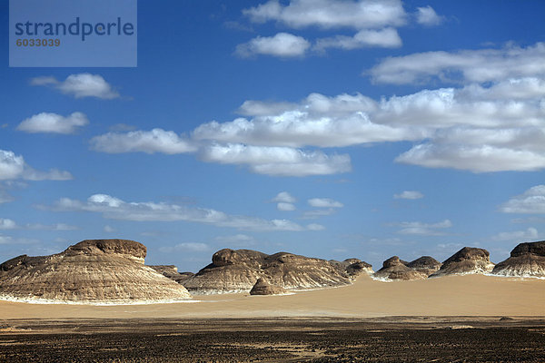 Die weiße Wüste  Farafra Oase  Ägypten  Nordafrika  Afrika