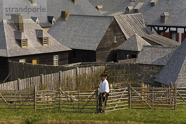 Festung Louisbourg National historischen Standort  Cape Breton Island  Nova Scotia  Kanada  Nordamerika