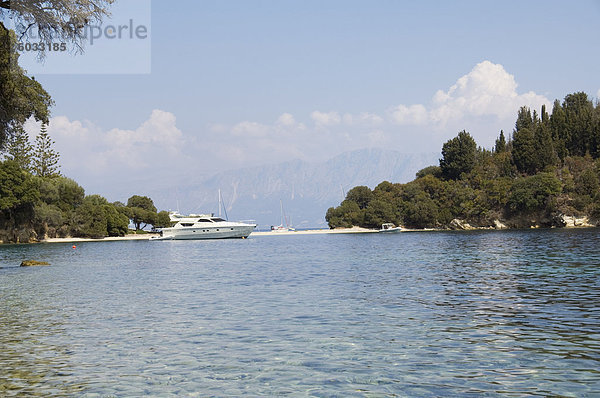 Insel Skorpios Besitz der Onassis-Familie  in der Nähe von Lefkada (Lefkas)  Ionische Inseln  griechische Inseln  Griechenland  Europa