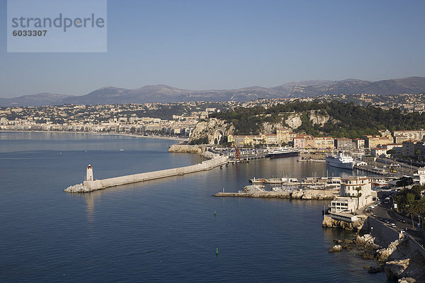 Frankreich Europa Freundlichkeit Provence - Alpes-Cote d Azur Cote d Azur Alpes maritimes