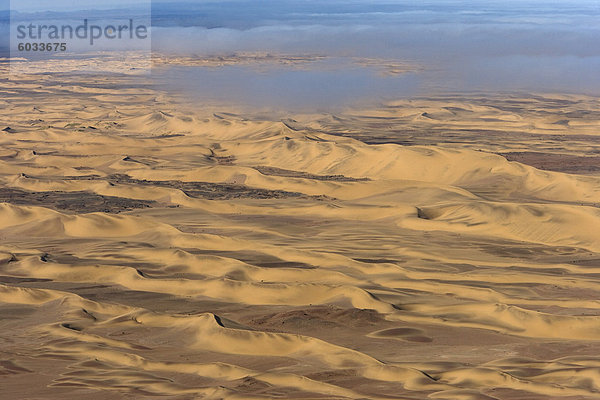 Luftbild  Skeleton Coast Nationalpark  Namibia  Afrika