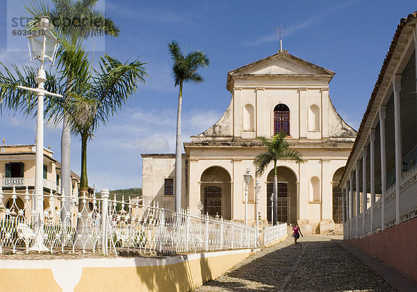 Kirche Westindische Inseln Mittelamerika Plaza Mayor - Madrid Heiligkeit UNESCO-Welterbe Trinidad und Tobago Kuba