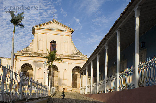Kirche Westindische Inseln Mittelamerika Plaza Mayor - Madrid Heiligkeit UNESCO-Welterbe Trinidad und Tobago Kuba