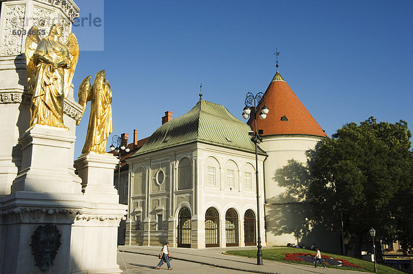 Zagreb Hauptstadt Mittelalter Europa Stadt Festung Jahrhundert Kroatien alt