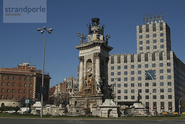 Placa Espanol  Barcelona  Katalonien  Spanien  Europa