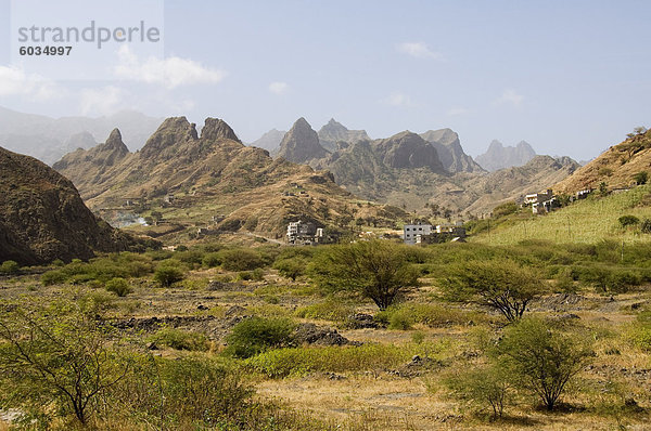 In der Nähe von Ribiera Grande  Santo Antao  Kapverdische Inseln  Afrika