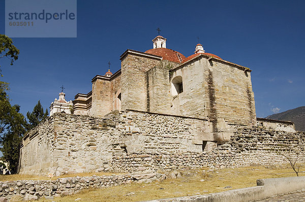 Church San Pablo  Mitla  Oaxaca  Mexiko  Nordamerika