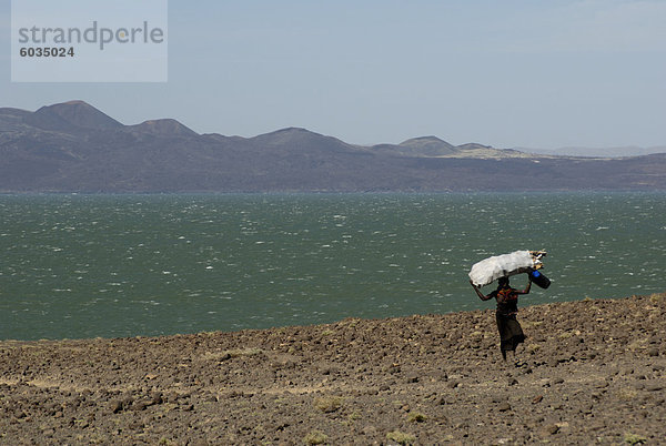 Lake Turkana  Kenia  Ostafrika  Afrika