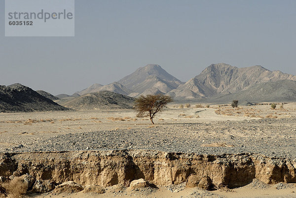 Aushöhlung  nubische Wüste  Sudan  Afrika