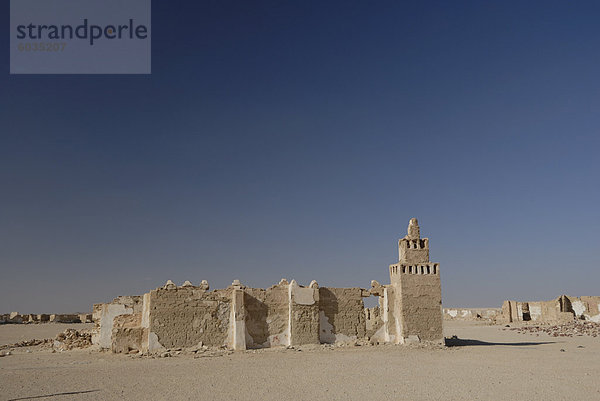 Alte Moschee  Oase Siwa  Ägypten  Nordafrika  Afrika