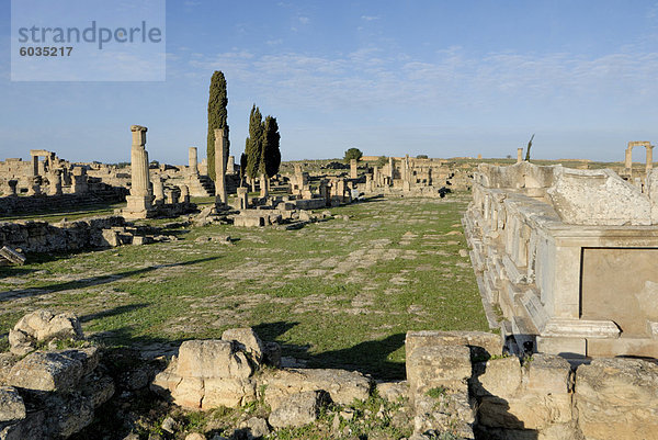 Agora  Kyrene  UNESCO World Heritage Site  Libyen  Nordafrika  Afrika