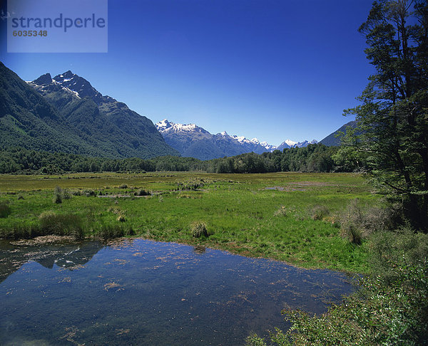 Fiordland-Nationalpark  UNESCO-Weltkulturerbe  Otago  Neuseeland  Pazifik