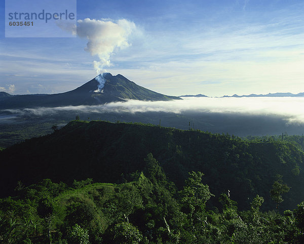 Vulkanische Berg Gunung Batur  Bali  Indonesien  Südostasien  Asien