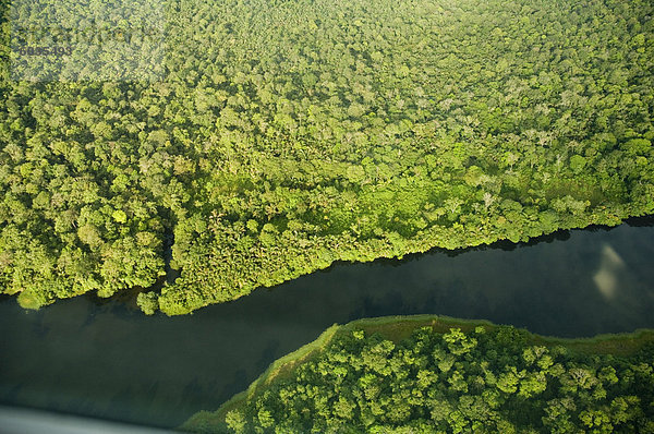 Fluss im Nationalpark Tortuguero  Costa Rica  Mittelamerika
