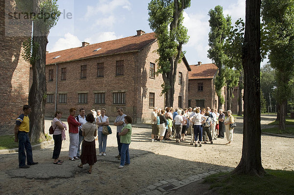 KZ Auschwitz  jetzt ein Denkmal und Museum  UNESCO Weltkulturerbe  Oswiecim nahe Krakow (Krakau)  Polen  Europa