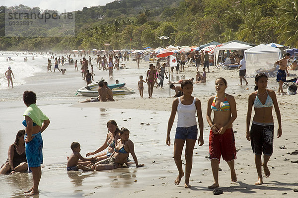 Öffentlicher Strand  Manuel Antonio  Pazifik-Küste  Costa Rica  Mittelamerika