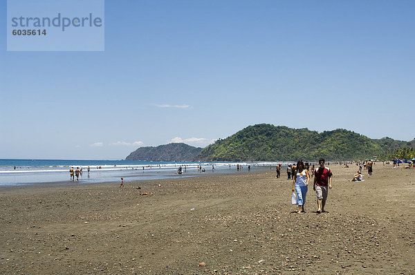 Strand von Jaco  Surfen und Party Stadt  Pacific Coast  Costa Rica  Mittelamerika