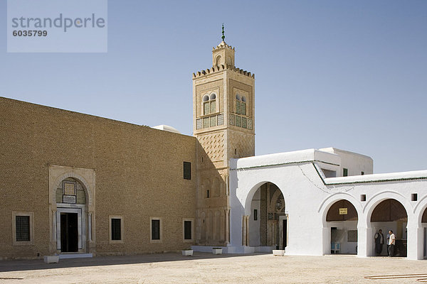 Moschee in Kairouan  Tunesien  Nordafrika  Afrika