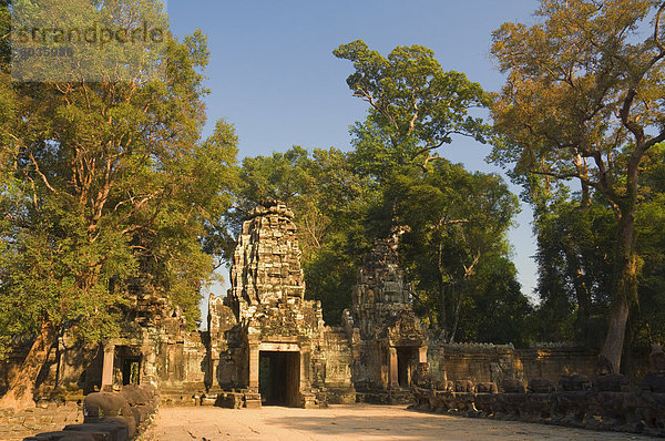 Preah Khan Tempel  Angkor  UNESCO Weltkulturerbe  Siem Reap  Kambodscha  Indochina  Südostasien  Asien