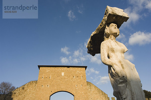 Piazzale di Porta Romana  Florenz  Toskana  Italien  Europa