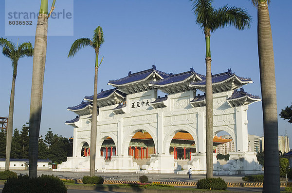 Chiang Kai-shek Memorial Park  Taipei City  Taiwan  Asien