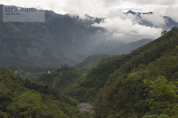 Tal Landschaft  Maolin  Kaoshiung County  Taiwan  Asien