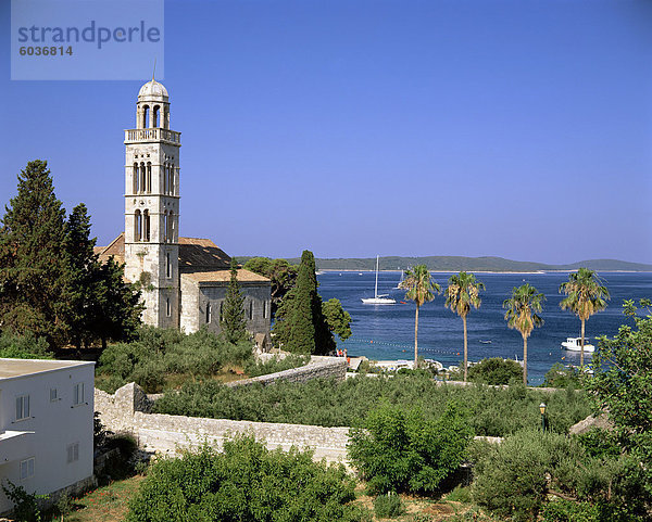 Franziskanerkloster  die Stadt Hvar  Insel Hvar  Dalmatien  dalmatinische Küste  Kroatien  Europa