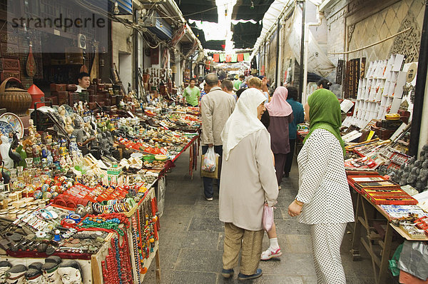 Wohnhaus Tourist Gemeinschaft China Islam Asien Markt Viertel Menge