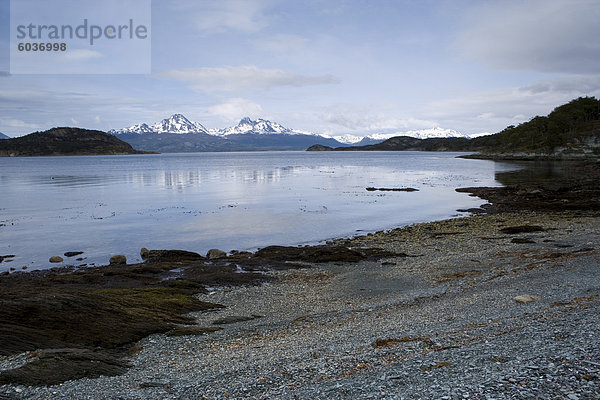 Küste  Ushuaia  Tierra del Fuego Nationalpark  Argentinien  Südamerika