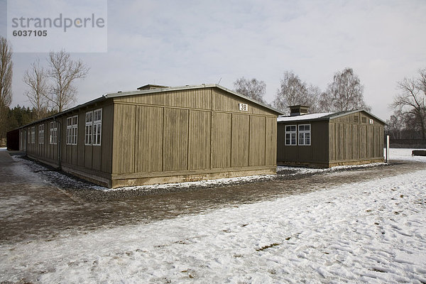 Inmates Hütte  Gedenkstatte Sachsenhausen (KZ-Gedenkstätte)  East Berlin  Deutschland  Europa