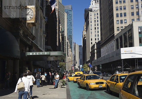 Macys Kaufhaus  Manhattan  New York City  New York  Vereinigte Staaten von Amerika  Nordamerika