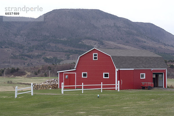 Bauernhaus  in der Nähe von Cheticamp  Cape Breton  Nova Scotia  Kanada  Nordamerika