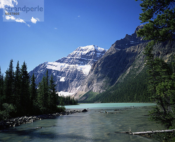 Mount Edith Cavell  Jasper Nationalpark  UNESCO Weltkulturerbe  Rocky Mountains  Alberta  Kanada  Nordamerika