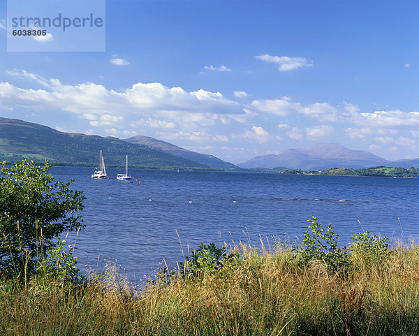 Loch Lomond  Strathclyde  Schottland  Vereinigtes Königreich  Europa