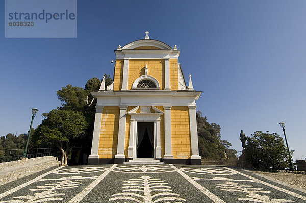 Kirche San Giorgio  Portofino  Riviera di Levante  Ligurien  Italien  Europa