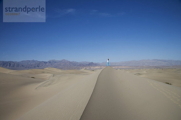 Die Sanddünen  Death Valley National Park  California  Vereinigte Staaten von Amerika  Nordamerika