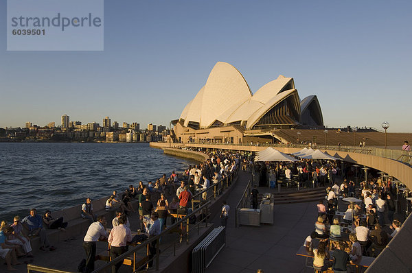 Opernhaus Oper Opern Pazifischer Ozean Pazifik Stiller Ozean Großer Ozean Australien New South Wales Sydney