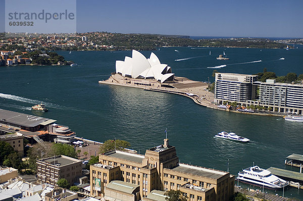 Opernhaus Oper Opern Pazifischer Ozean Pazifik Stiller Ozean Großer Ozean Australien New South Wales Sydney